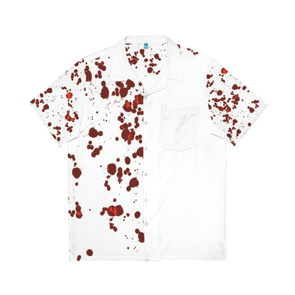 Hawaiian Shirt - Blood Splatter Men's