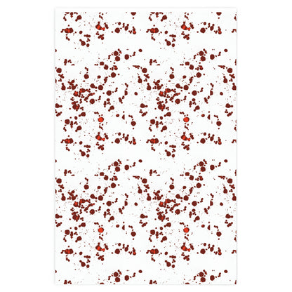 Blood Splatter Wrapping Paper