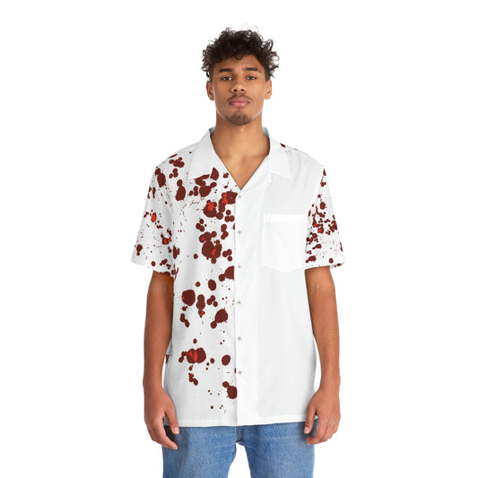 Hawaiian Shirt - Blood Splatter Men's