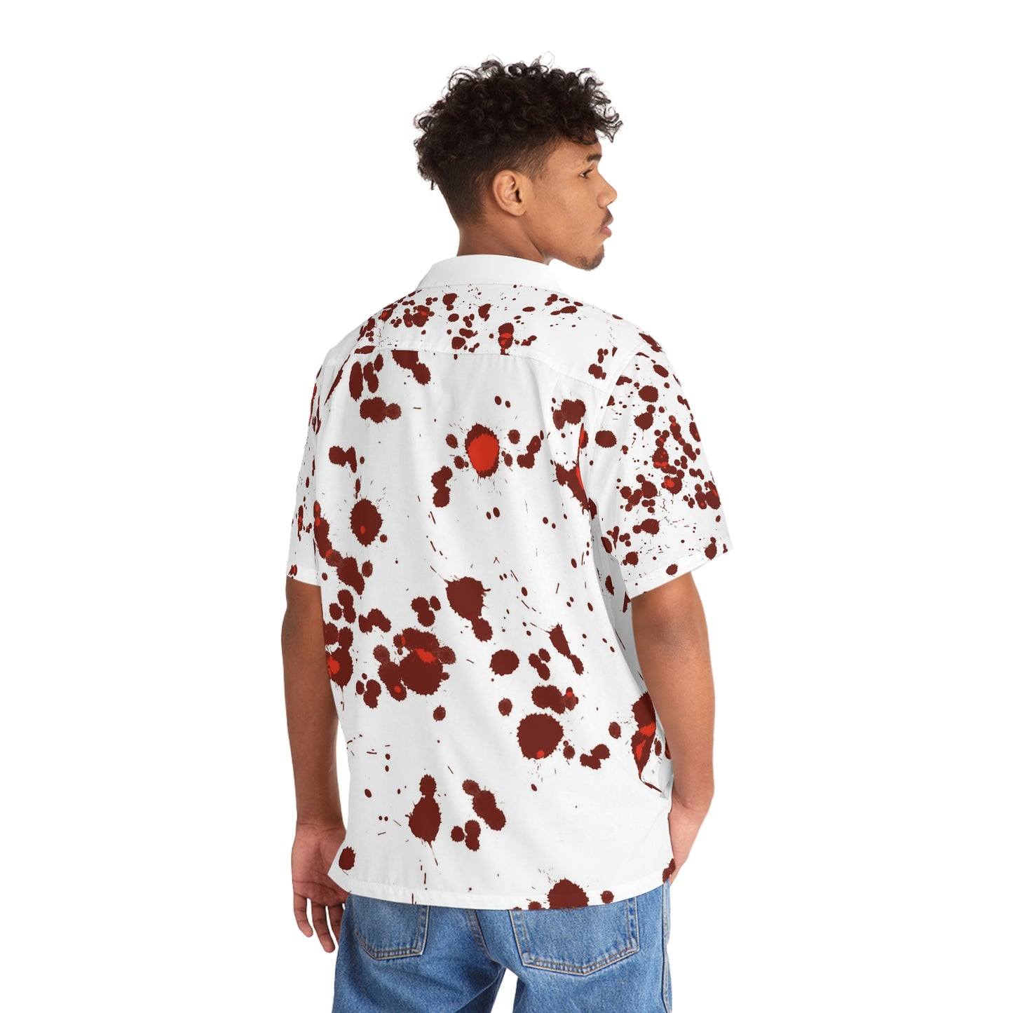 Hawaiian Shirt - Blood Splatter Men's