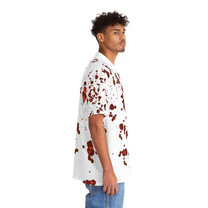 Hawaiian Shirt - Blood Splatter Men's